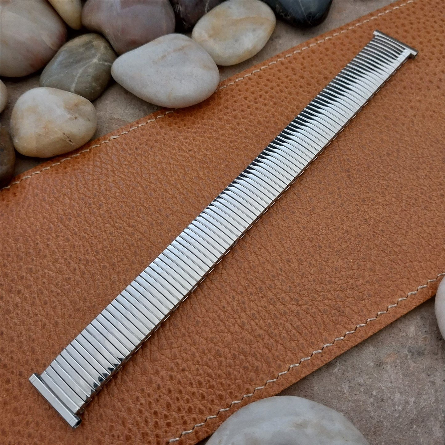 Vintage 19mm 18mm 16mm Stainless Steel Speidel Linesman Long Unused Watch Band