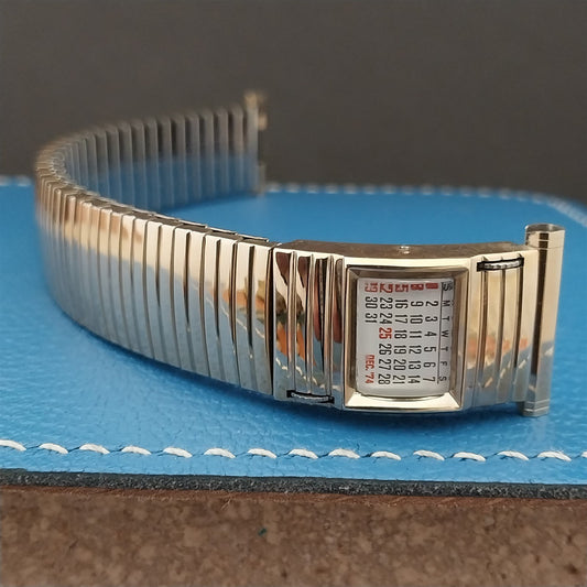 19mm 18mm 16mm Speidel Gold Filled 1973/1974 Calendar Unused Vintage Watch Band