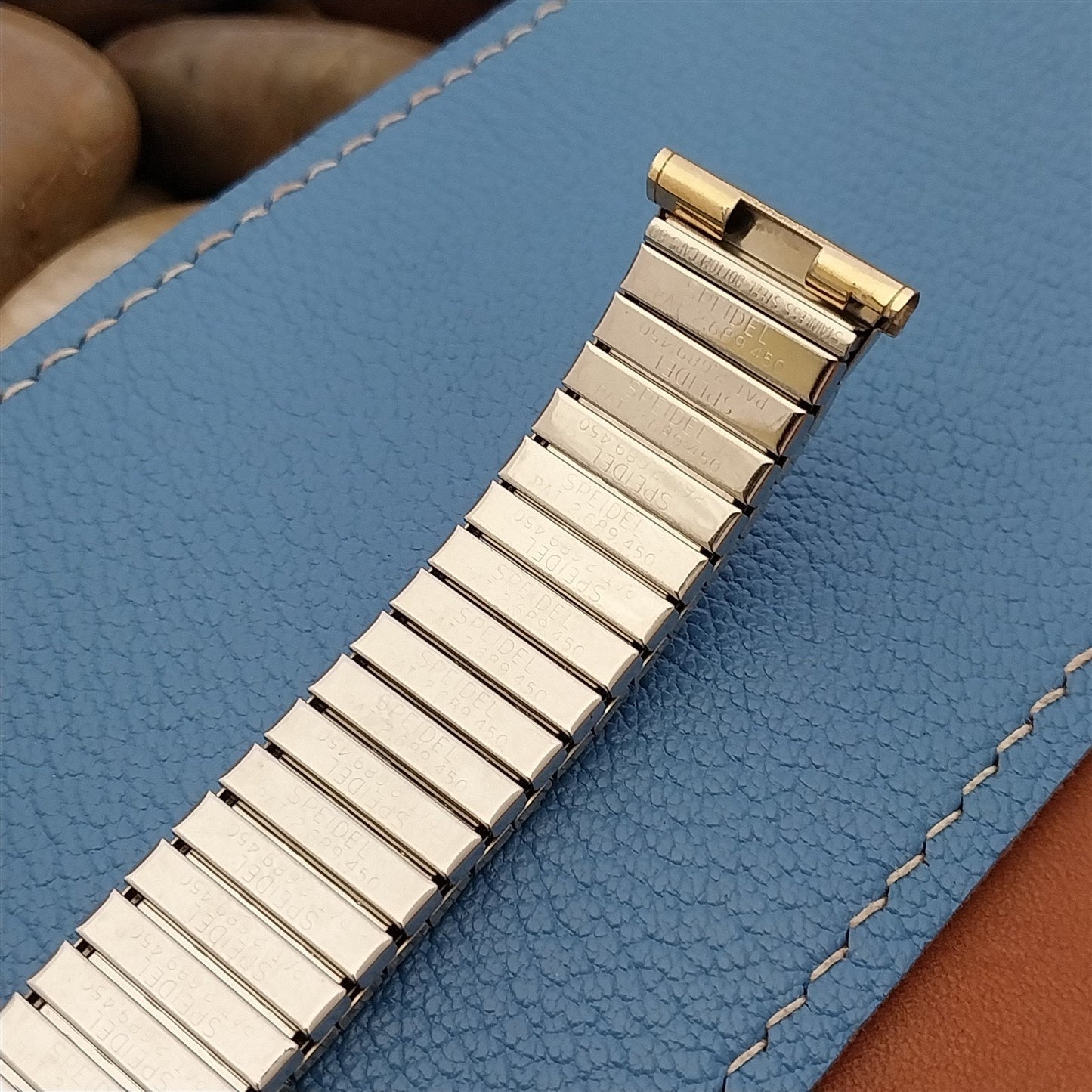 19mm 18mm Gold-Filled Expansion Speidel Gladiator Unused 1968 Vintage Watch Band