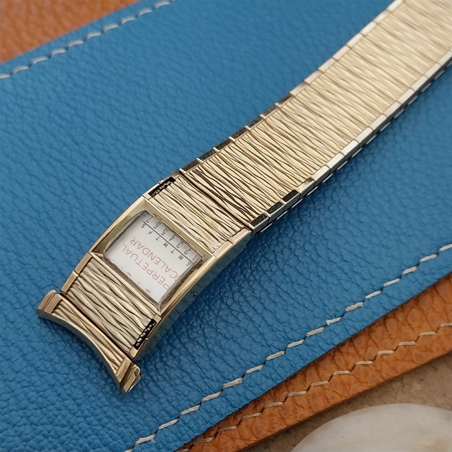 17mm 18mm 19mm Speidel Valencia Perpetual Calendar 10k GF Vintage Watch Band