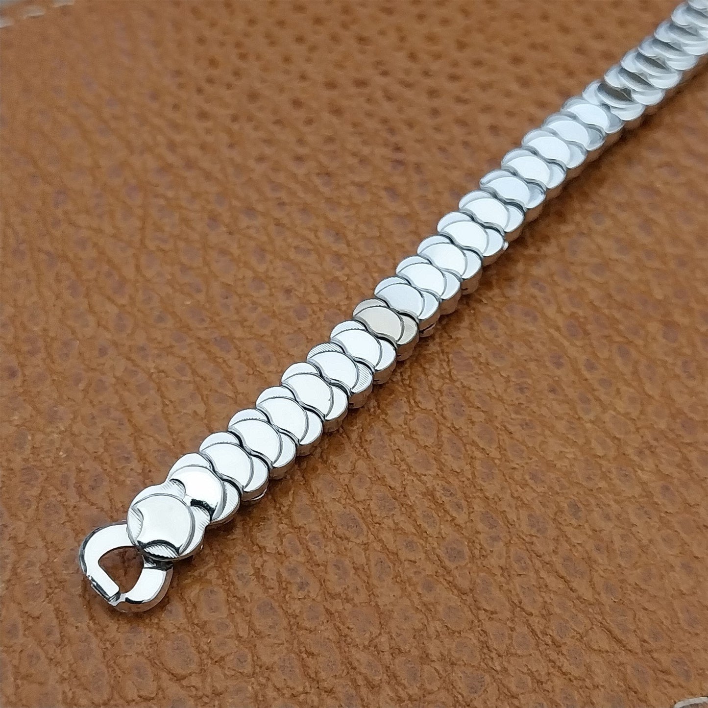 Vintage 1950s JB Champion White Gold Filled Unused Ladies Cocktail Watch Band