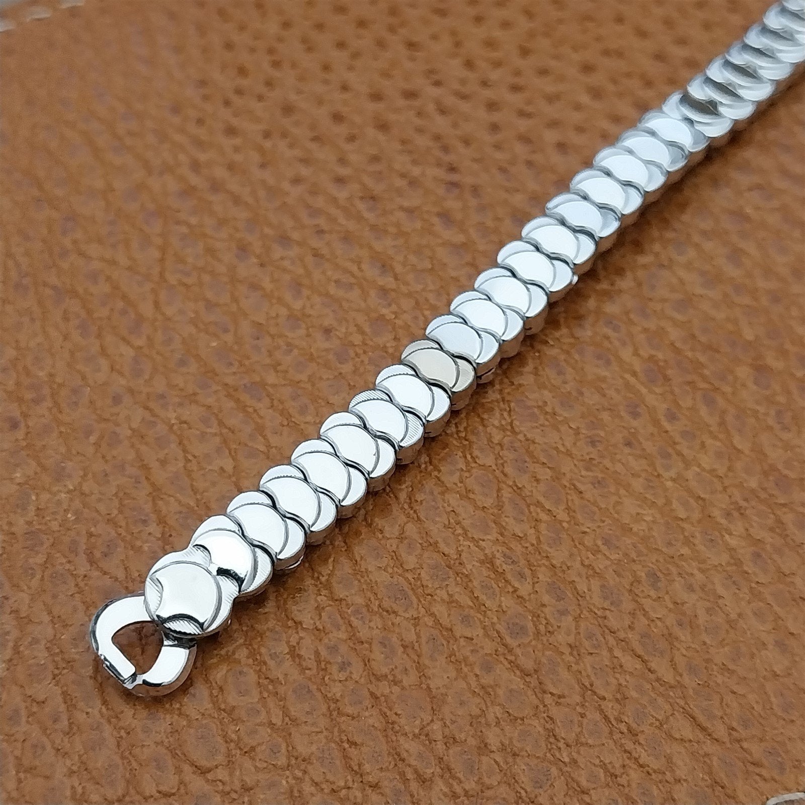 Vintage 1950s JB Champion White Gold Filled Unused Ladies Cocktail Watch Band