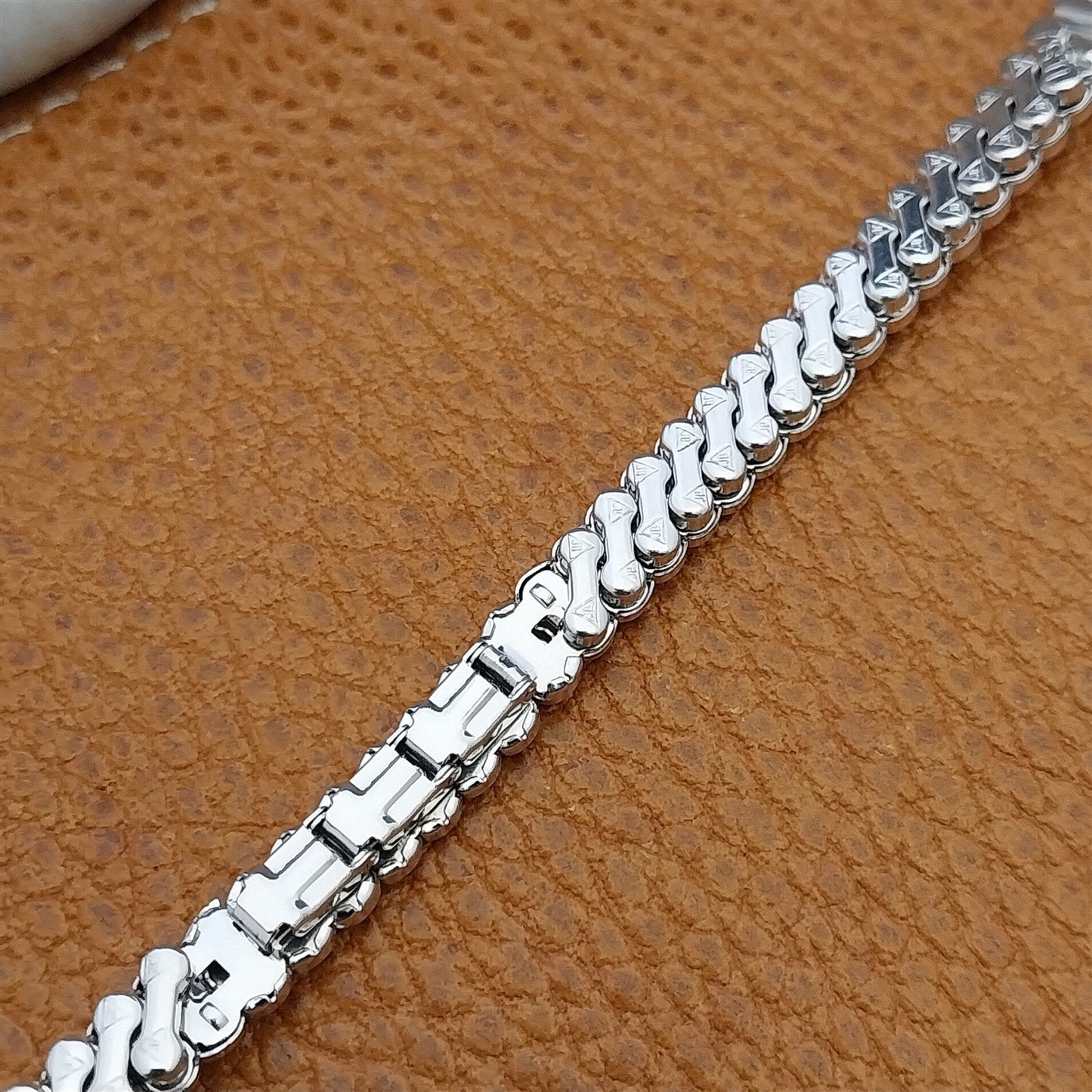 Vintage 1950s JB Champion White Gold Filled Unused Ladies Cocktail Watch Band