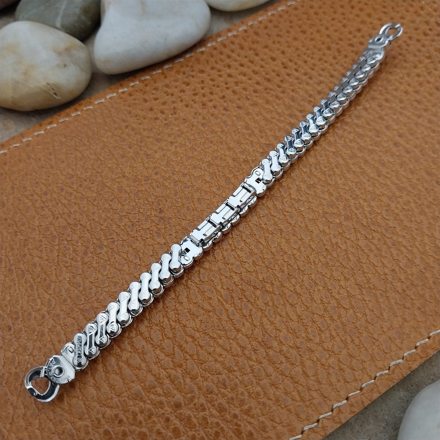 Vintage 1950s JB Champion White Gold Filled Unused Ladies Cocktail Watch Band