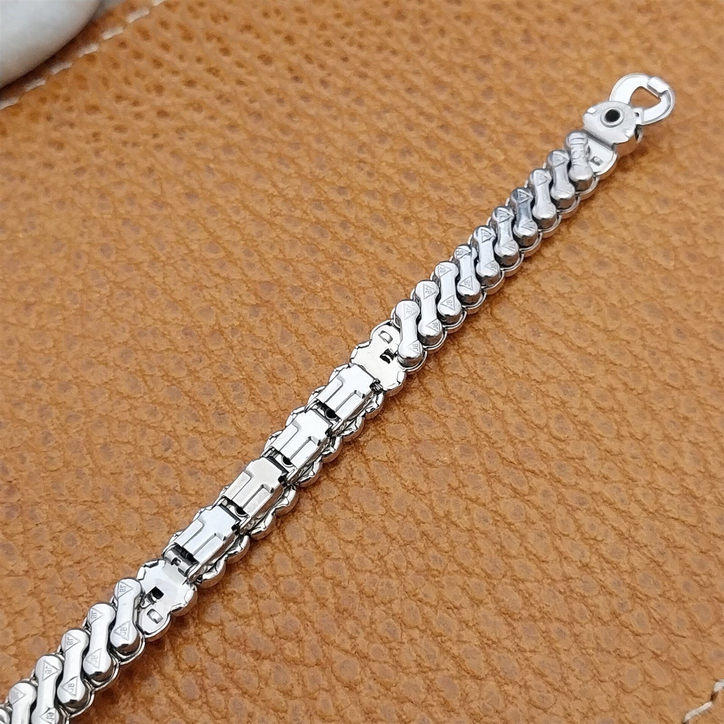 Vintage 1950s JB Champion White Gold Filled Unused Ladies Cocktail Watch Band