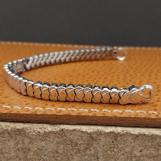 1950s Vintage Ladies Cocktail Watch JB Champion White Gold Filled Unused Band