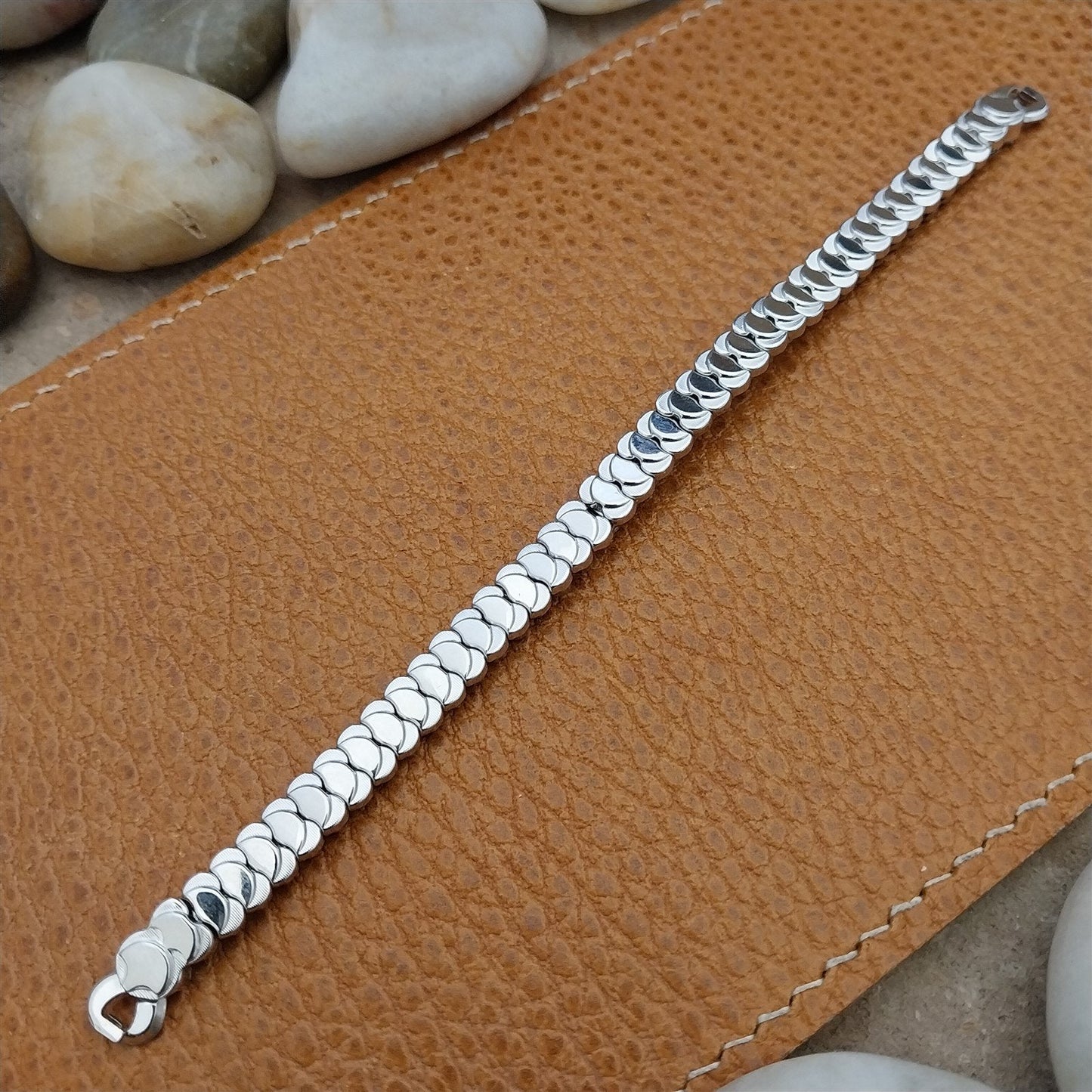 1950s Vintage Ladies Cocktail Watch JB Champion White Gold Filled Unused Band