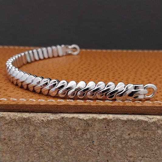 1950s Vintage Ladies Cocktail Watch JB Champion White Gold Filled Unused Band