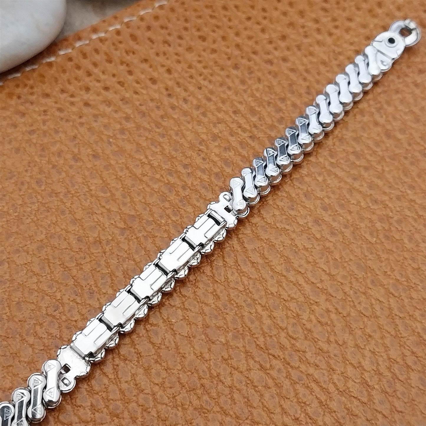 Vintage 1950s JB Champion White Gold Filled Unused Ladies Cocktail Watch Band