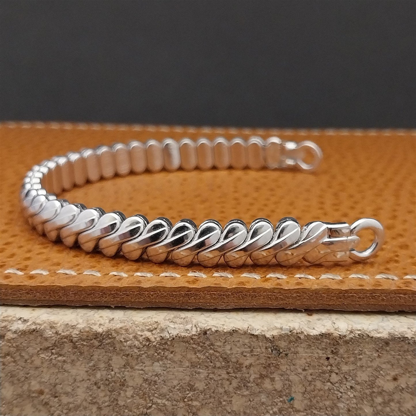 1950s Vintage Ladies Cocktail Watch JB Champion White Gold Filled Unused Band