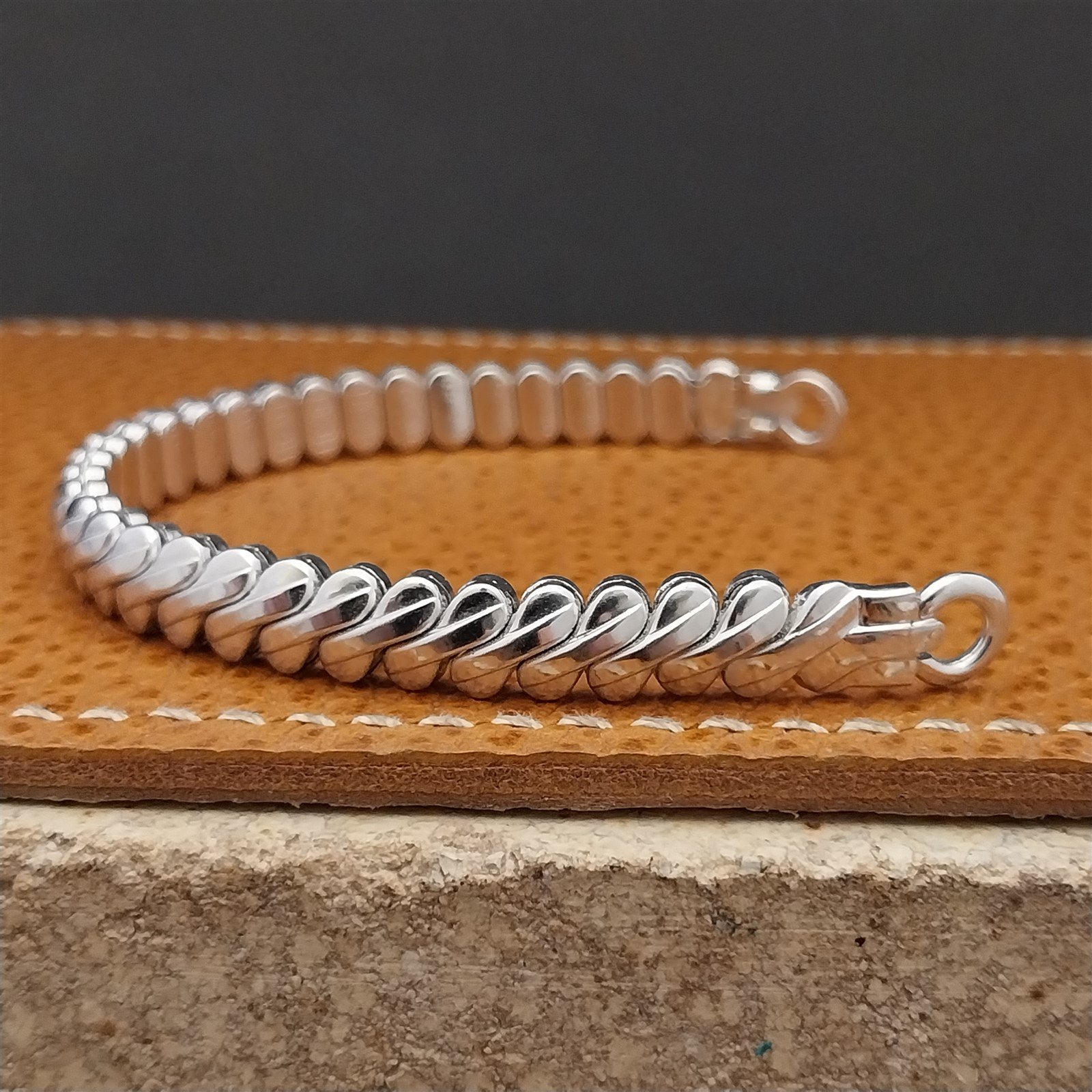 1950s Vintage Ladies Cocktail Watch JB Champion White Gold Filled Unused Band