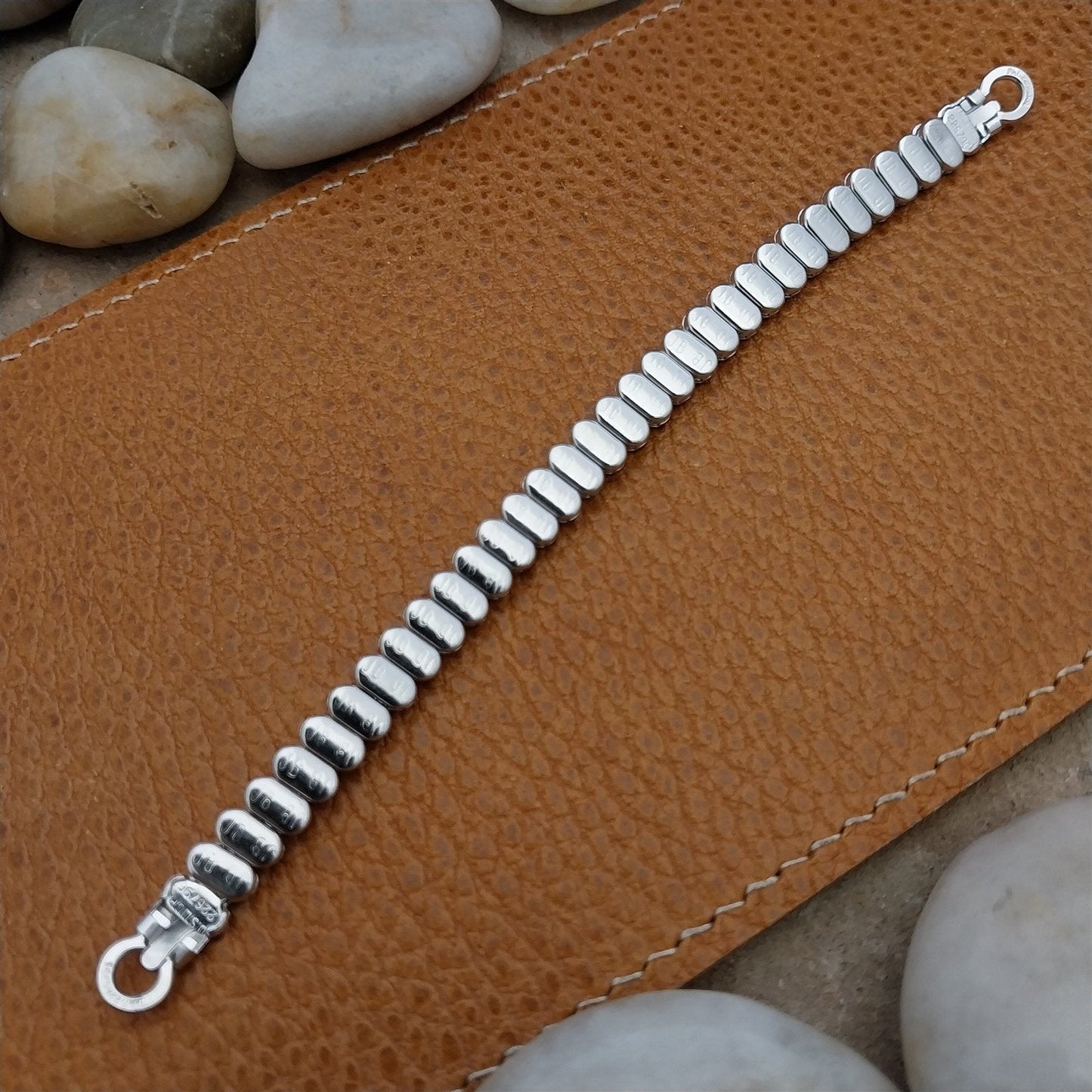 1950s Vintage Ladies Cocktail Watch JB Champion White Gold Filled Unused Band