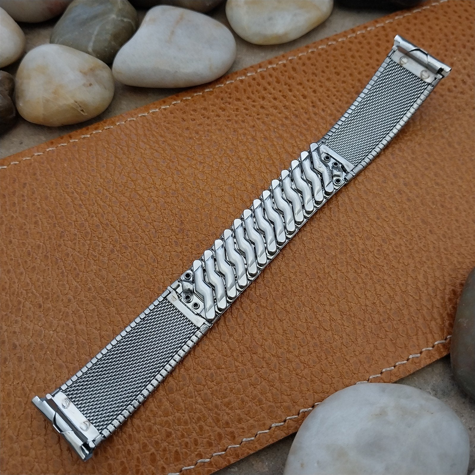 Vintage Kreisler 19mm 18mm 17mm Stainless Steel Unused Classic 1960s Watch Band