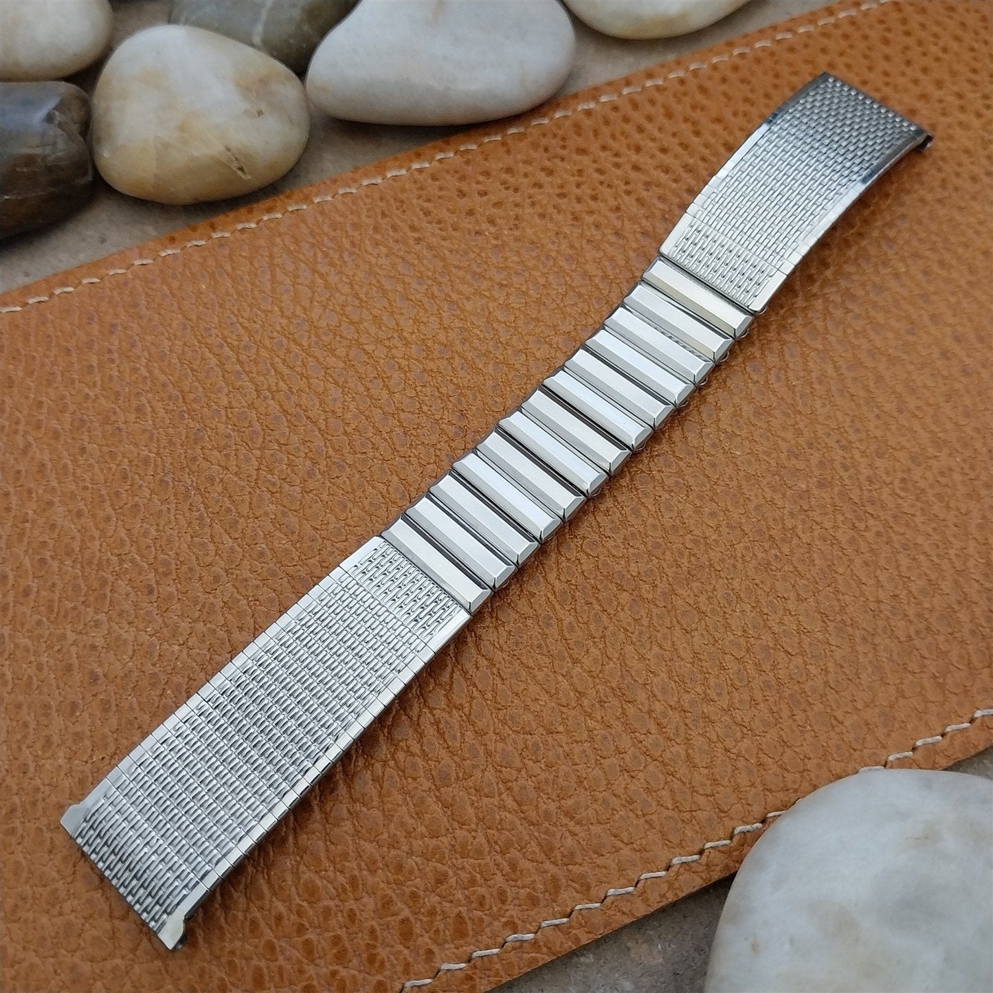 Vintage Kreisler 19mm 18mm 17mm Stainless Steel Unused Classic 1960s Watch Band
