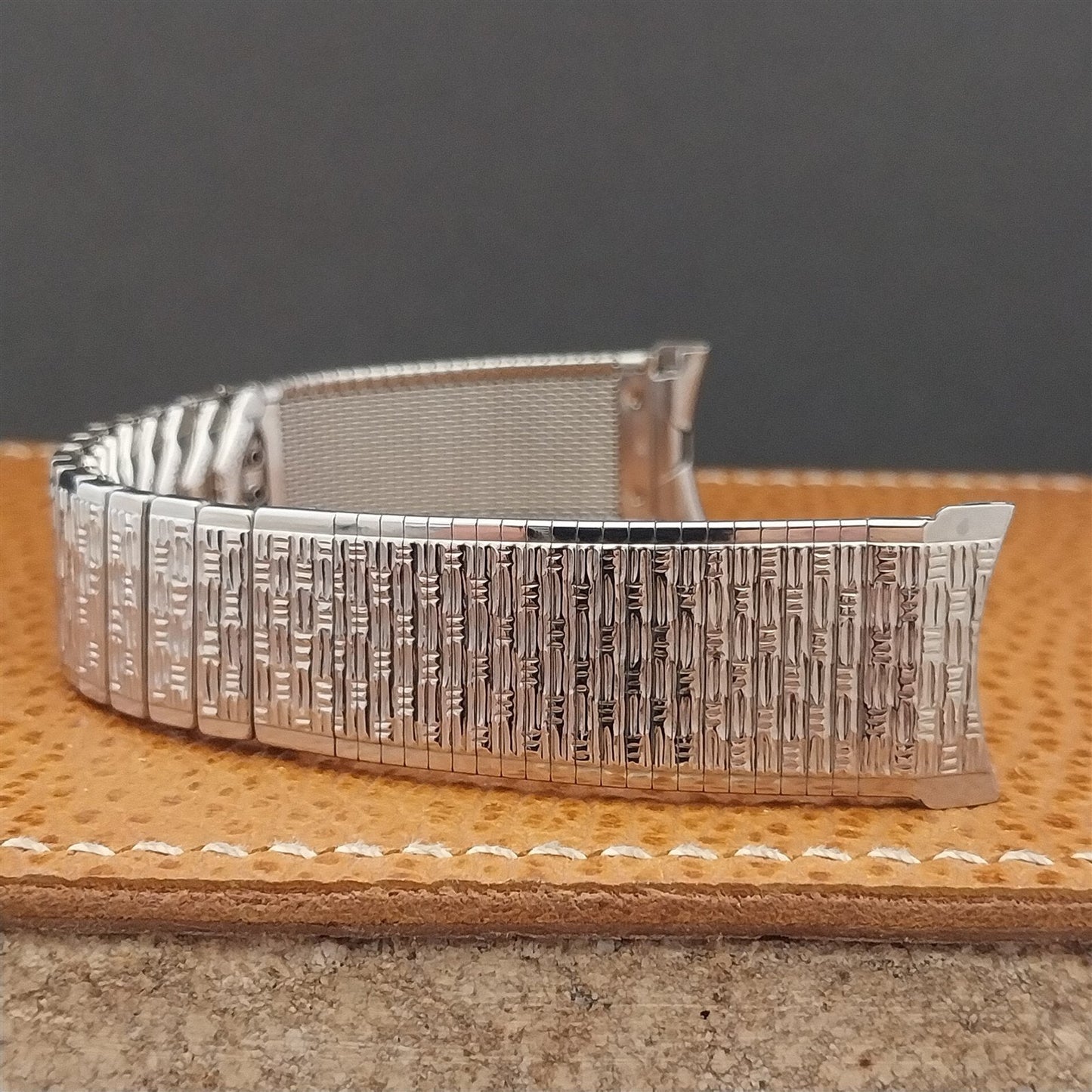 Vintage 19mm 18mm 17mm Stainless Steel Kreisler Unused Classic 1960s Watch Band