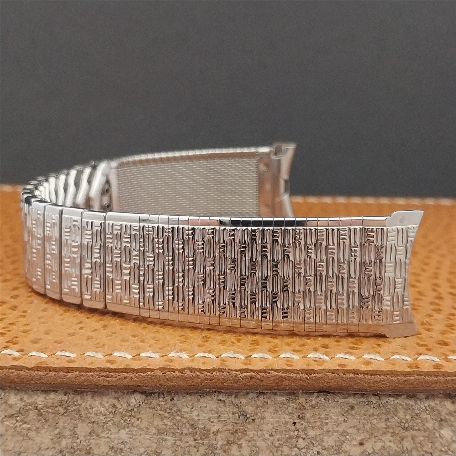 Vintage 19mm 18mm 17mm Stainless Steel Kreisler Unused Classic 1960s Watch Band