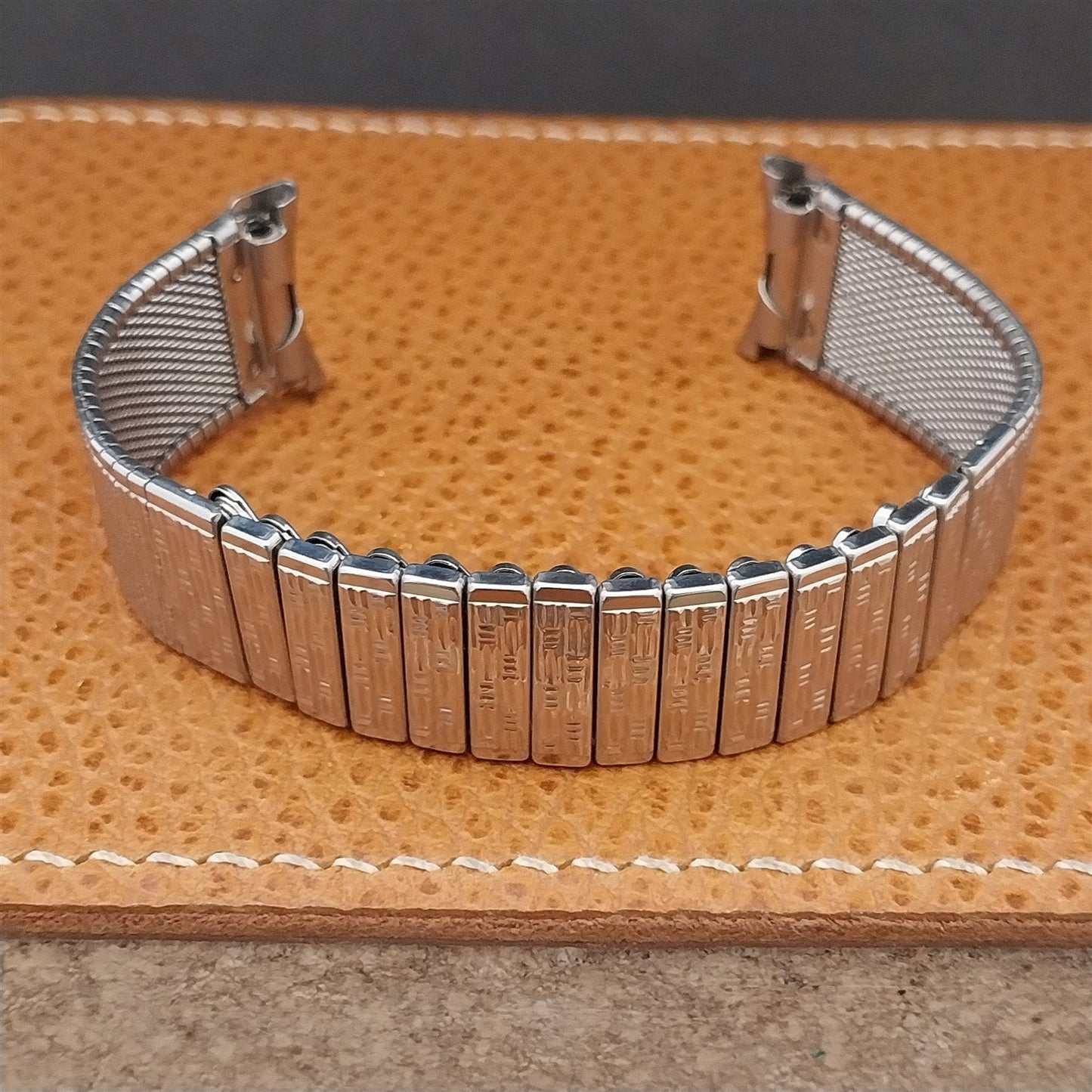 Vintage 19mm 18mm 17mm Stainless Steel Kreisler Unused Classic 1960s Watch Band