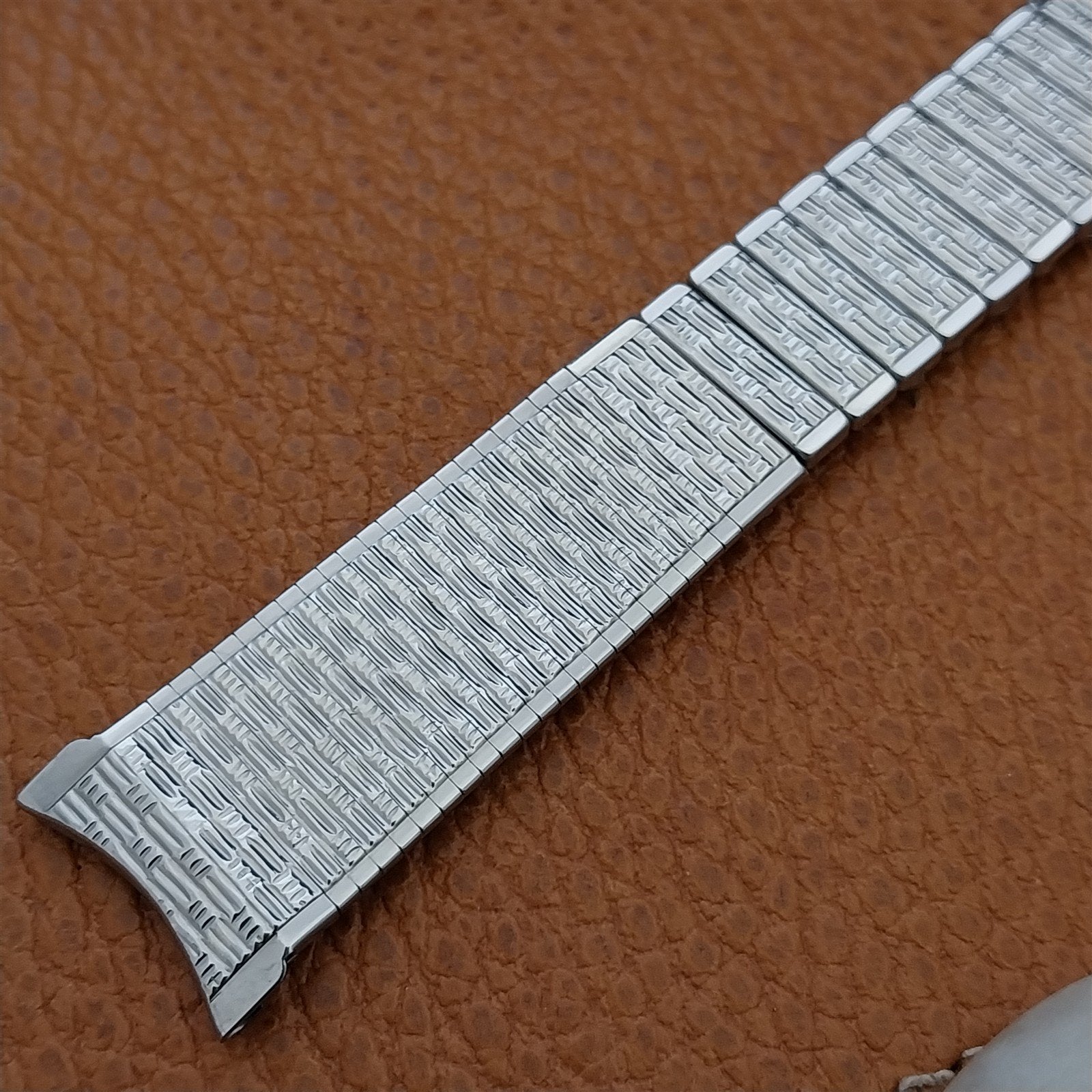 Vintage 19mm 18mm 17mm Stainless Steel Kreisler Unused Classic 1960s Watch Band