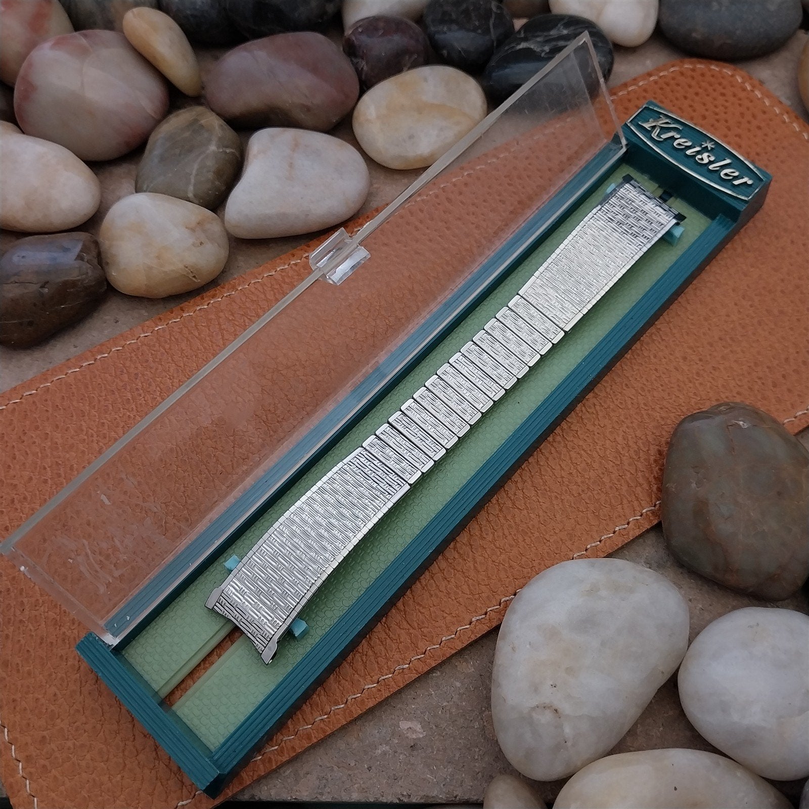 Vintage 19mm 18mm 17mm Stainless Steel Kreisler Unused Classic 1960s Watch Band