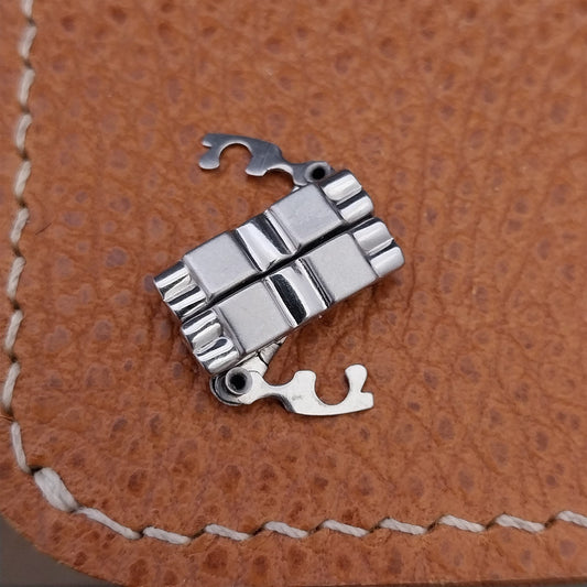 Baldwin Stainless Steel Expansion Band Link add Length to Vintage Watch Band