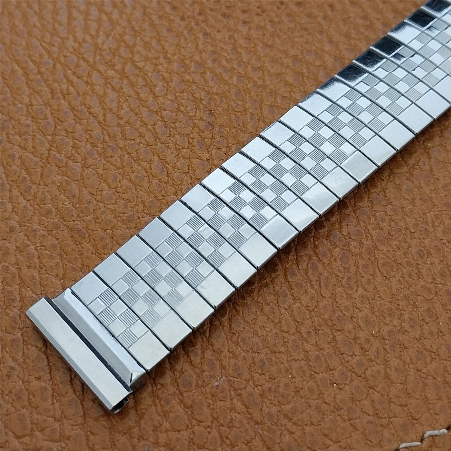 Vintage 19mm 18mm 17.2mm Gemex 1950s Stainless Steel Unused MCM Watch Band