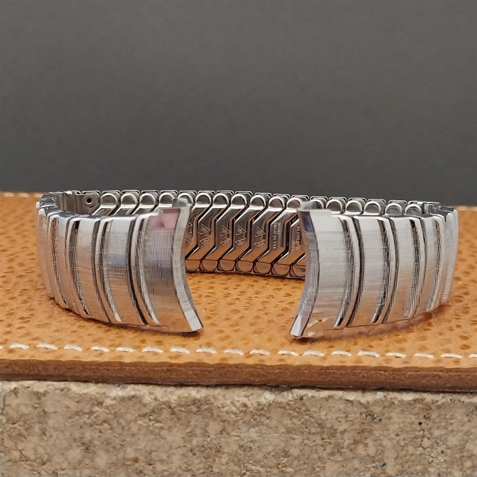 Unused 1960s Vintage Watch Band 19mm 18mm Classic Stainless Steel JB Champion