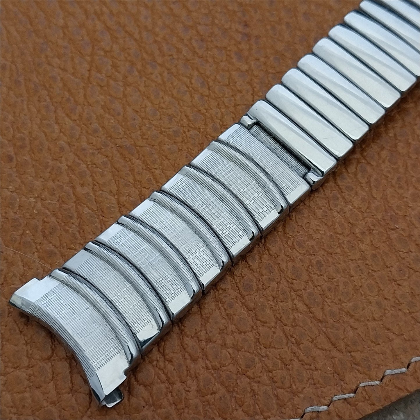 Unused 1960s Vintage Watch Band 19mm 18mm Classic Stainless Steel JB Champion