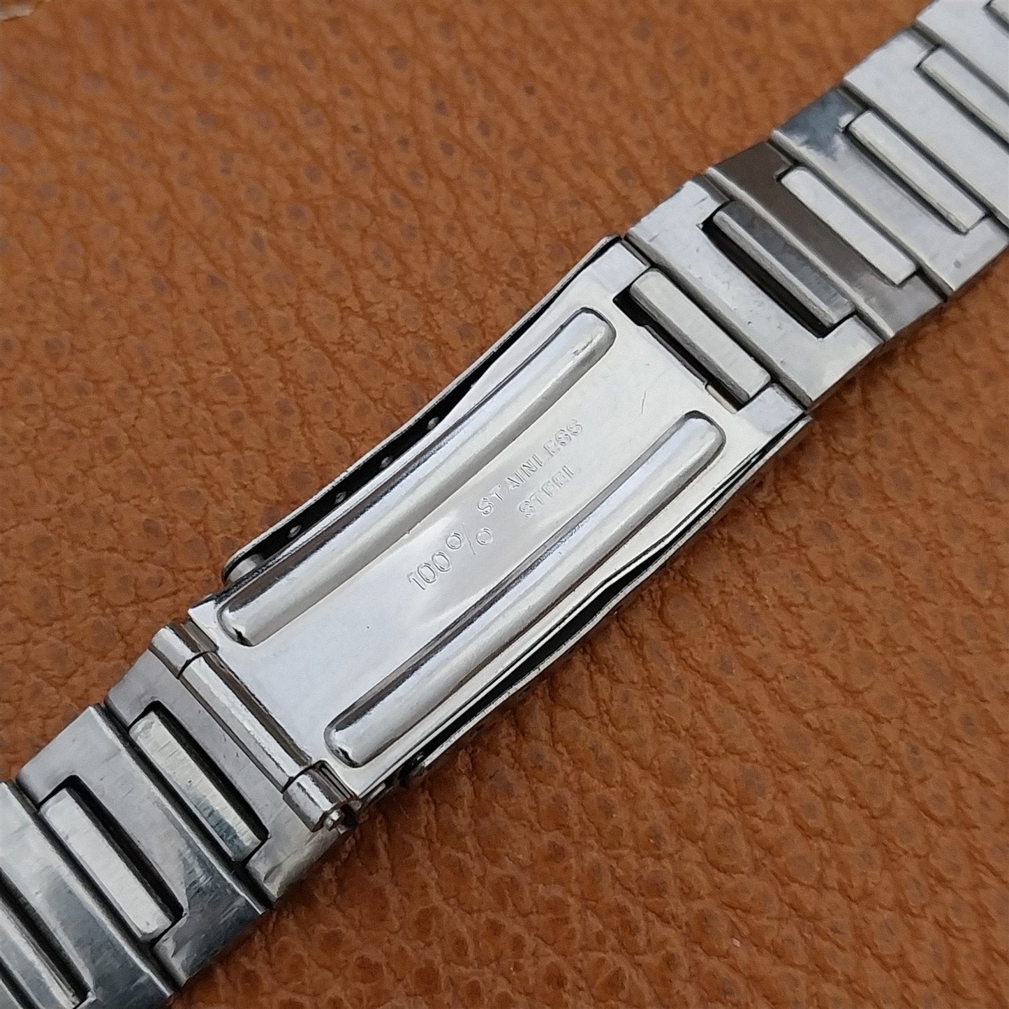 CompuChron 23-5S LED Stainless Steel NOS Unused 1970s old-stock Watch Band