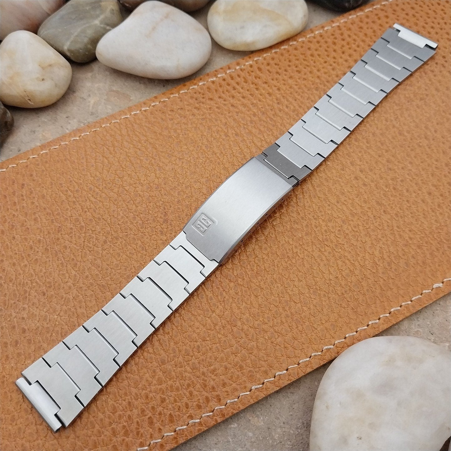 CompuChron 23-5S LED Stainless Steel NOS Unused 1970s old-stock Watch Band