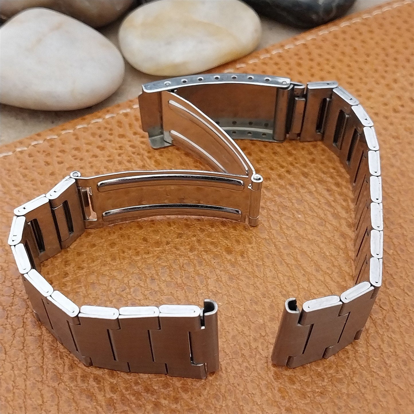 CompuChron 23-5S LED Stainless Steel NOS Unused 1970s old-stock Watch Band