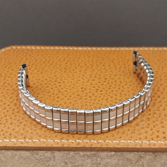 Eton Vintage 17.3mm 17mm 16mm Stainless Steel Expansion Unused 1950s Watch Band