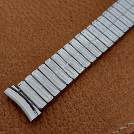 17.2mm Stainless Steel Mark VII Triple-Flex Expansion 1950s Unused Watch Band