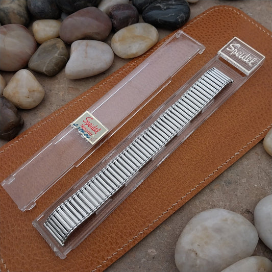 18mm Vintage Speidel Stainless Steel Euroflex Expansion 1980s Unused Watch Band