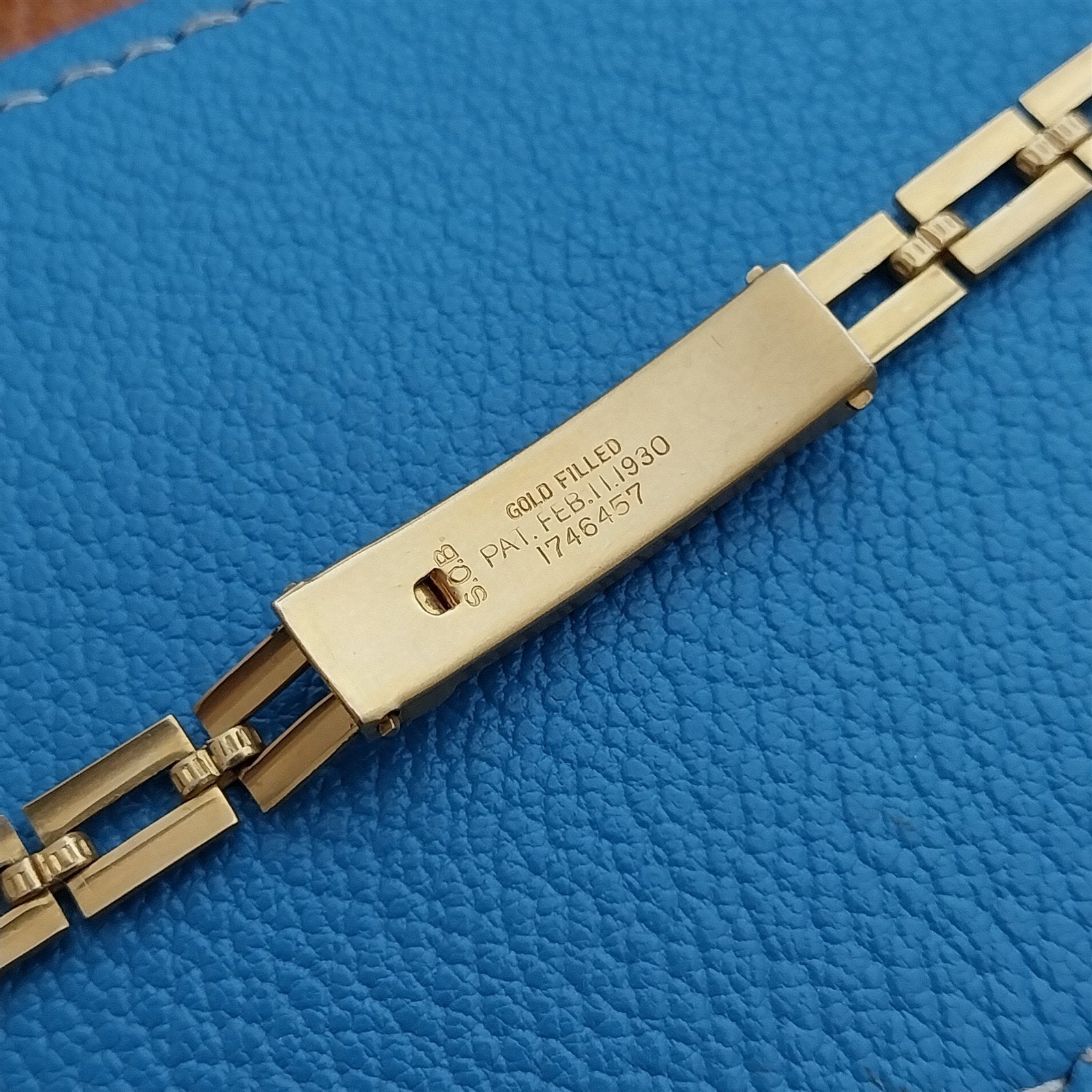 Vintage 1930s Gold-Filled Ladies Art Deco Classic Unused Watch Band