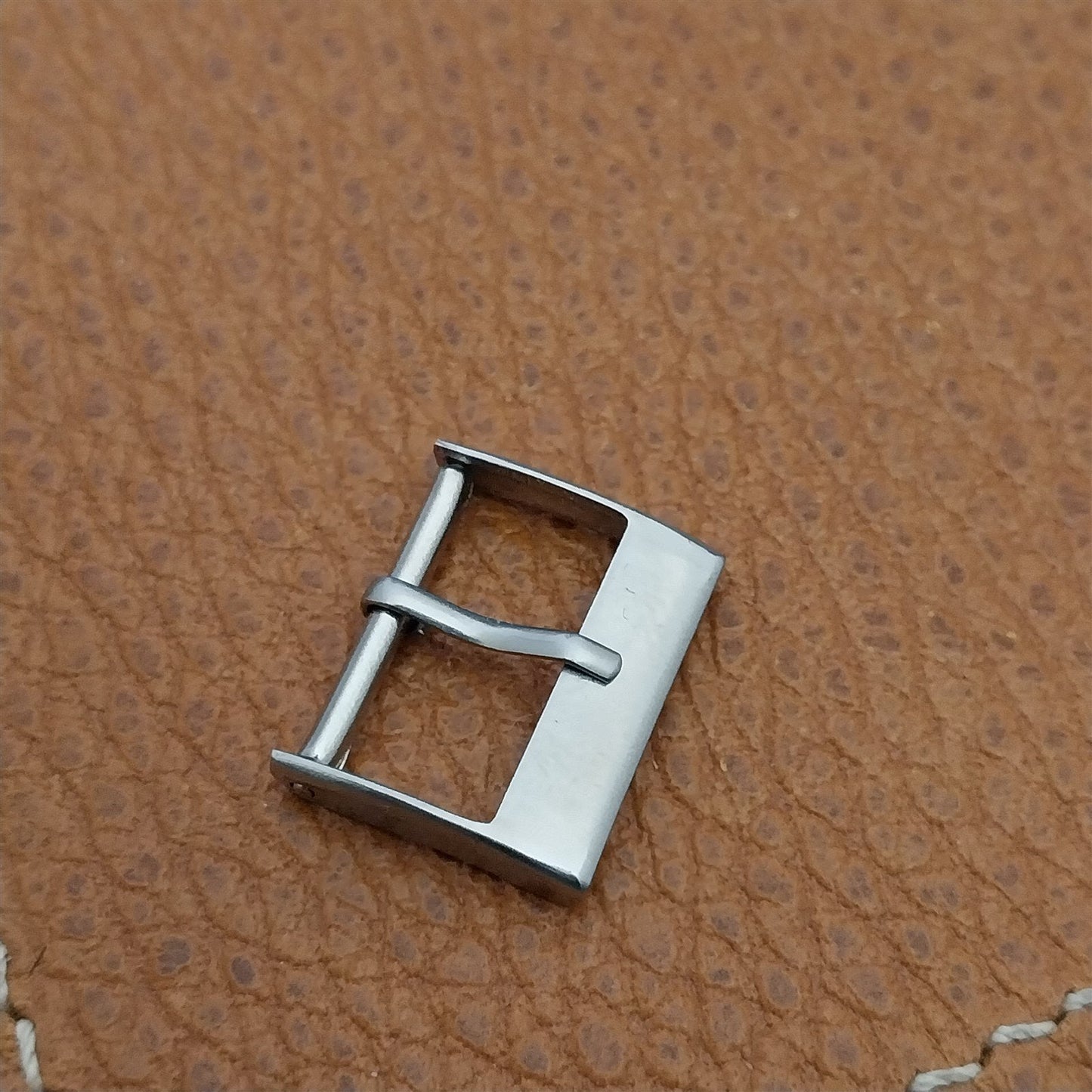 16mm Stainless Steel Unused 1960s-1970s Vintage Watch Band Buckle