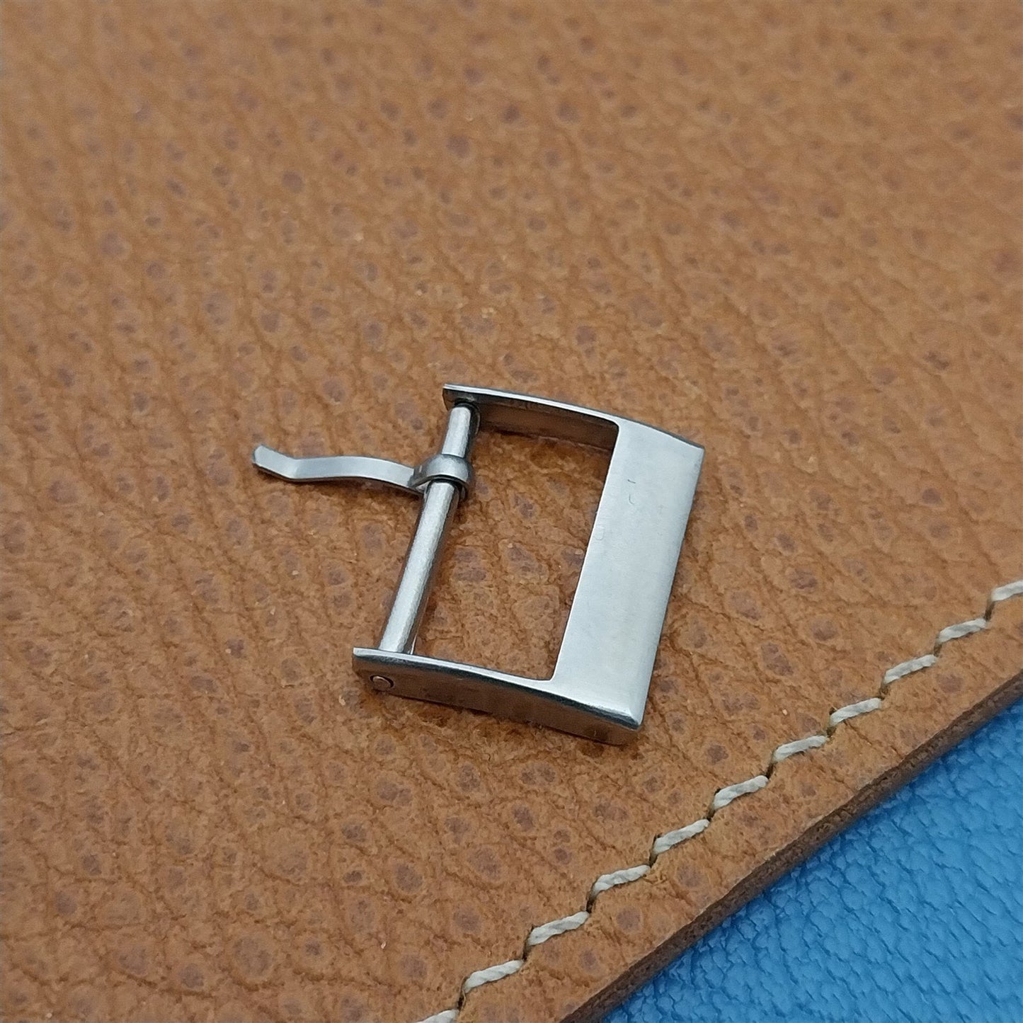 16mm Stainless Steel Unused 1960s-1970s Vintage Watch Band Buckle