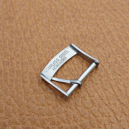 16mm Stainless Steel Unused 1960s-1970s Vintage Watch Band Buckle