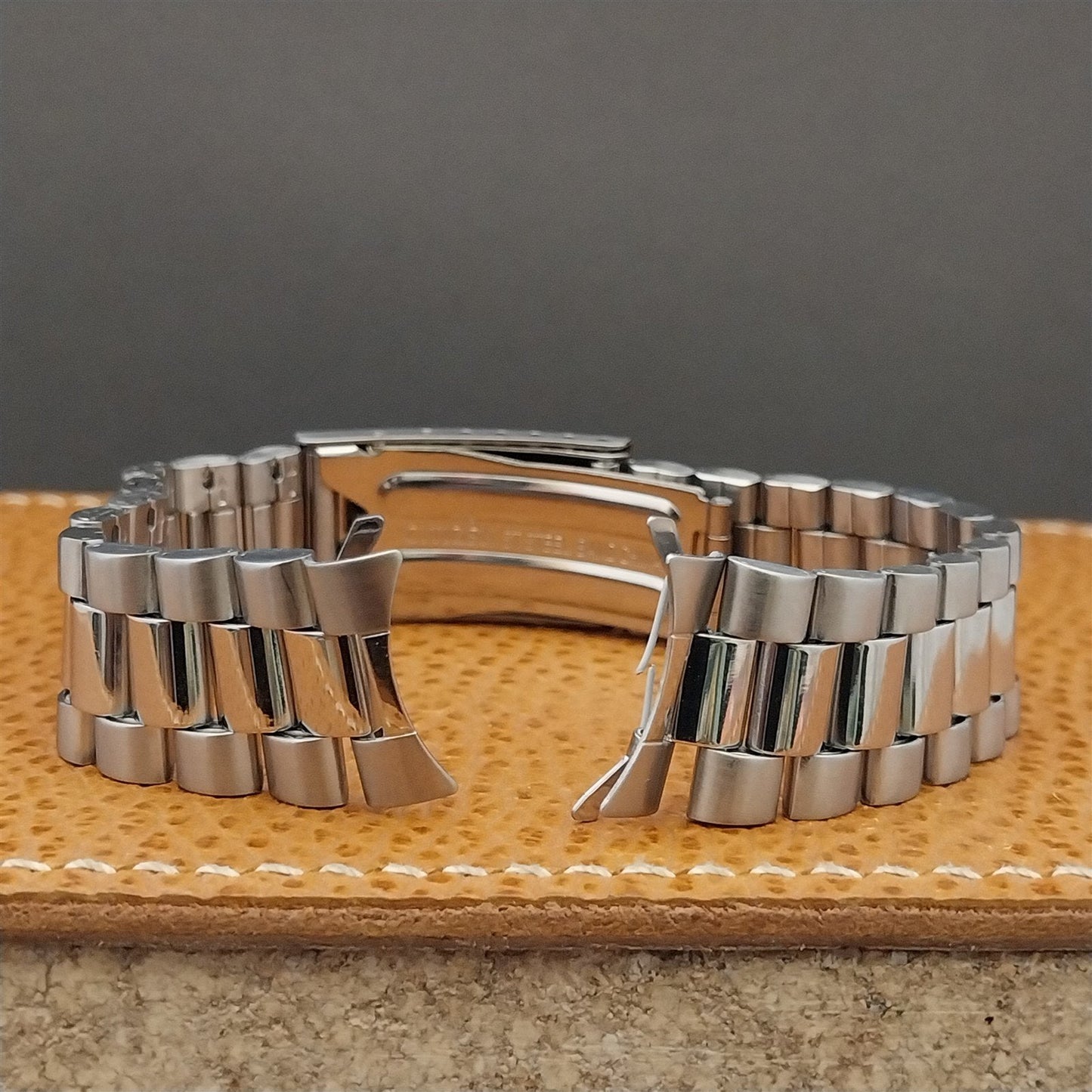 Vintage 18mm Citizen Stainless Steel President Link Unused Watch Band