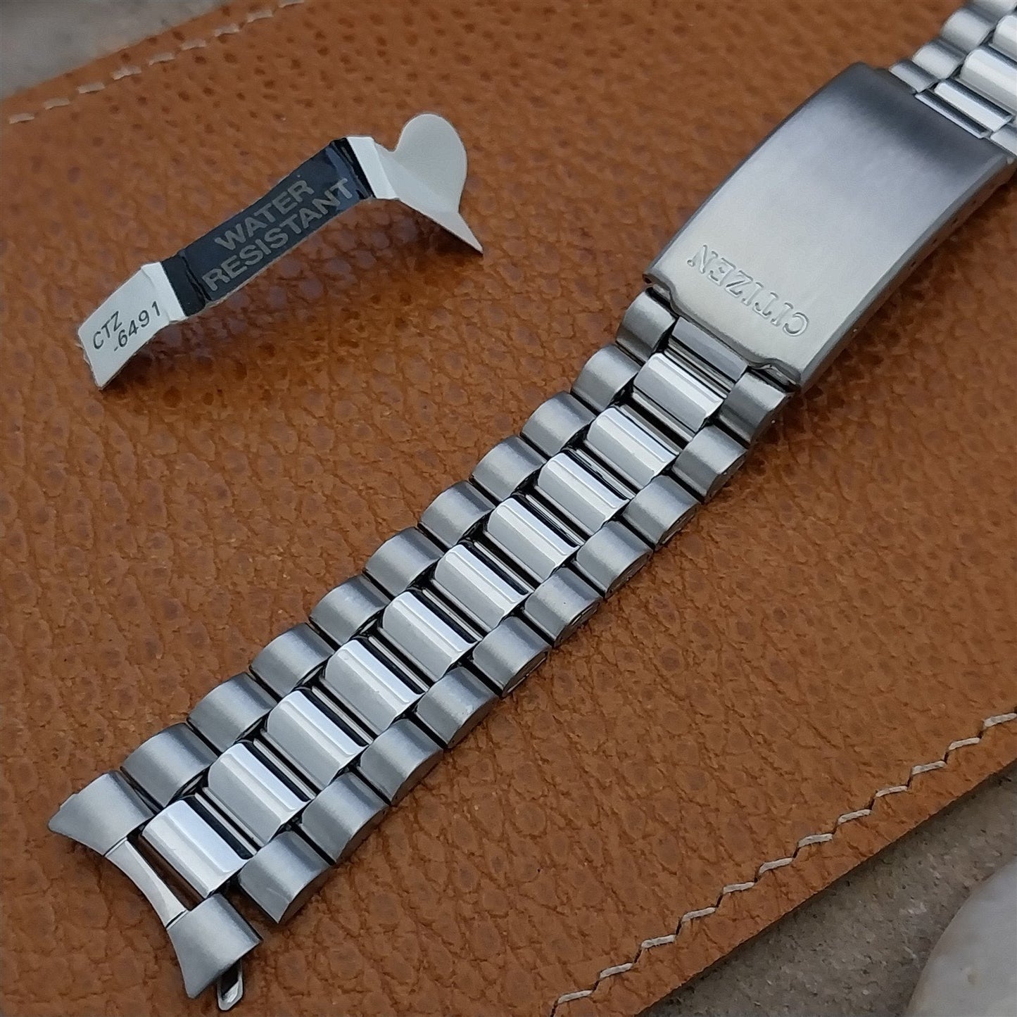 Vintage 18mm Citizen Stainless Steel President Link Unused Watch Band