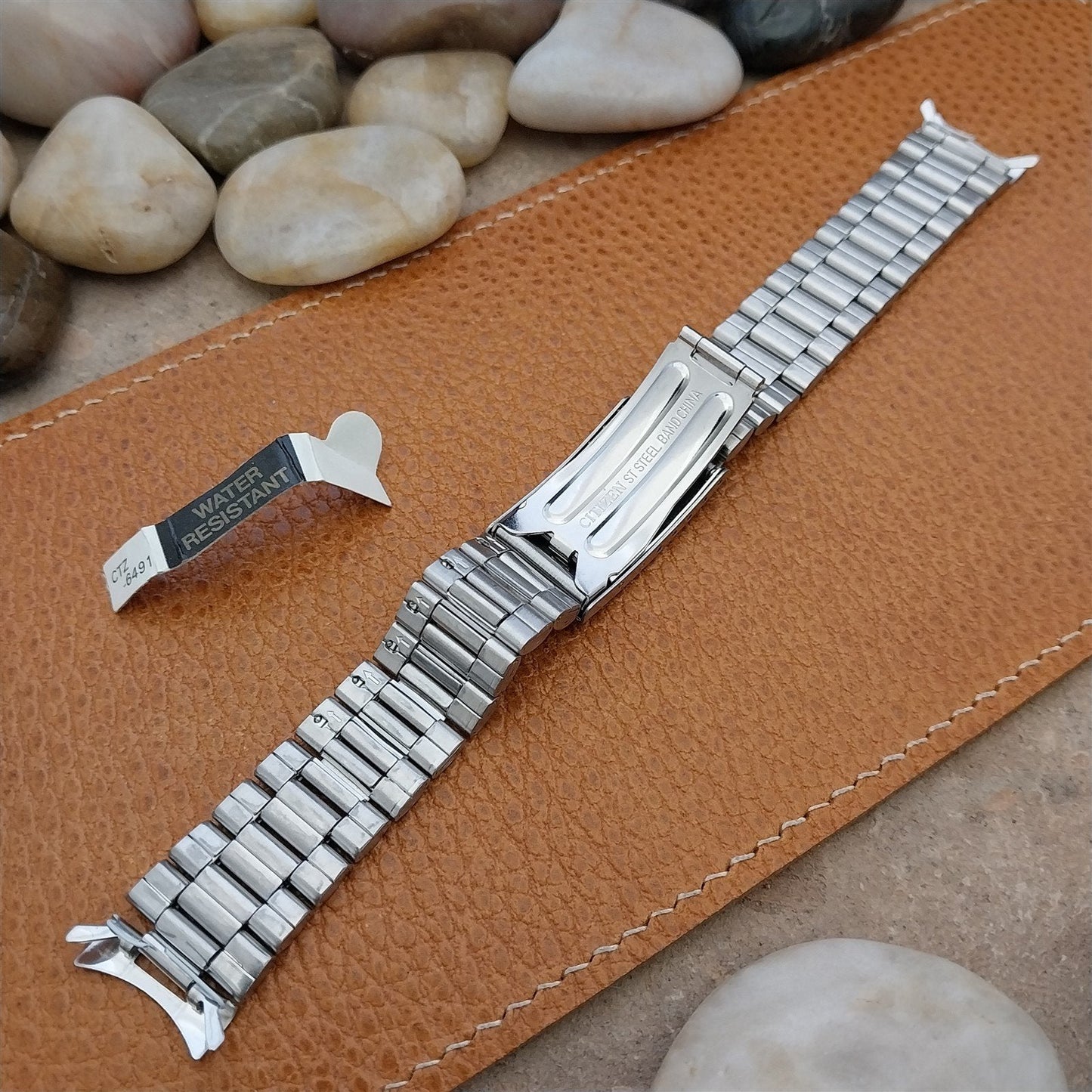 Vintage 18mm Citizen Stainless Steel President Link Unused Watch Band