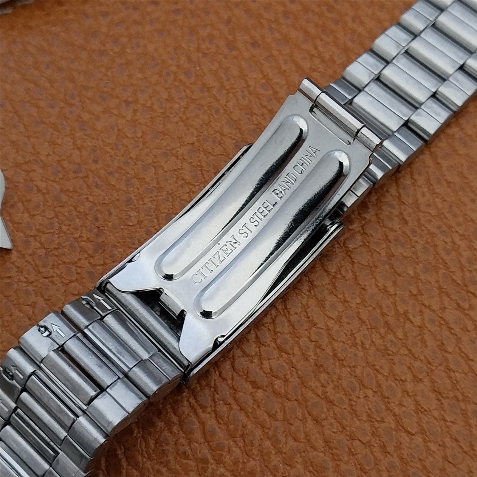 Vintage 18mm Citizen Stainless Steel President Link Unused Watch Band