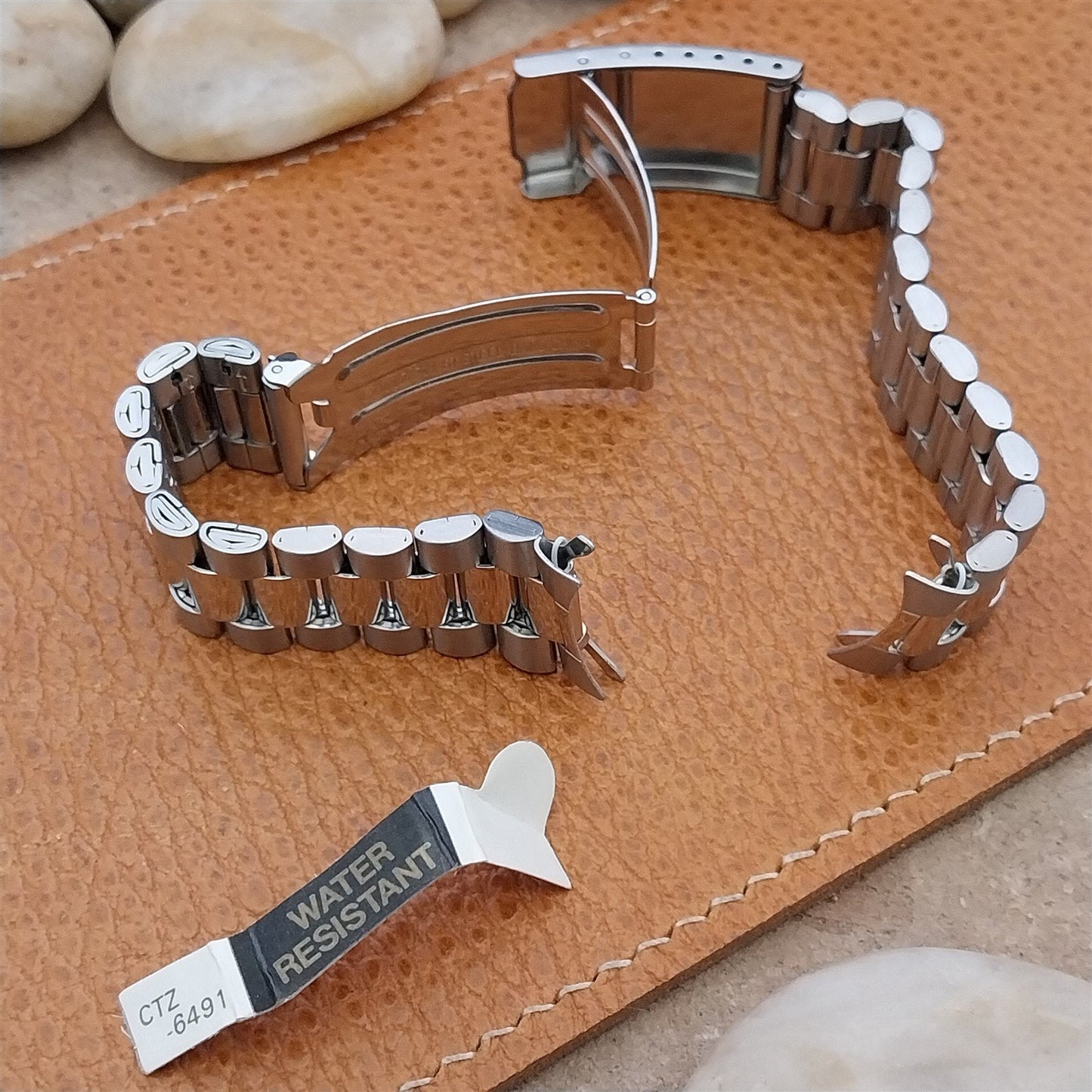 Vintage 18mm Citizen Stainless Steel President Link Unused Watch Band