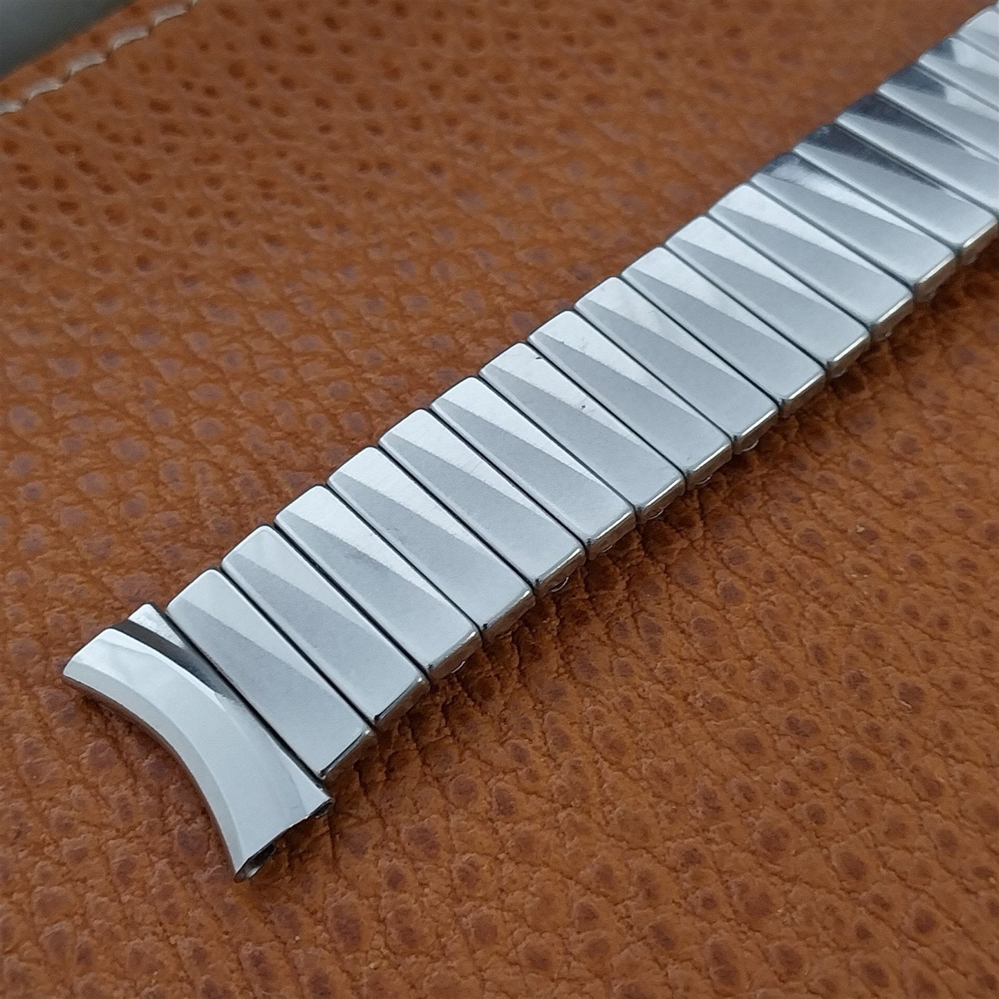 17.2mm Kreisler Stainless Steel Expansion 1960s Vintage Watch Band