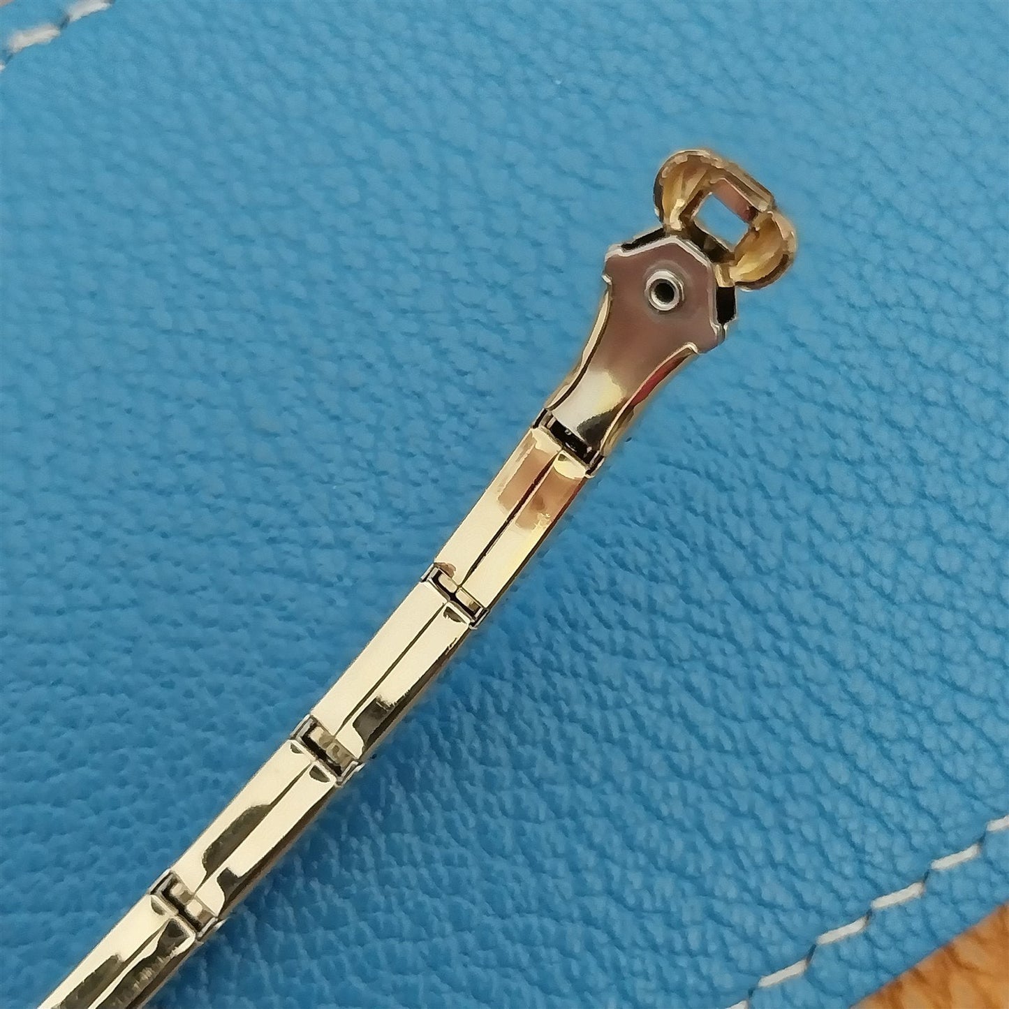 Vintage 1950s Flexlet LaParee Yellow Gold-Filled Ladies Expansion Watch Band