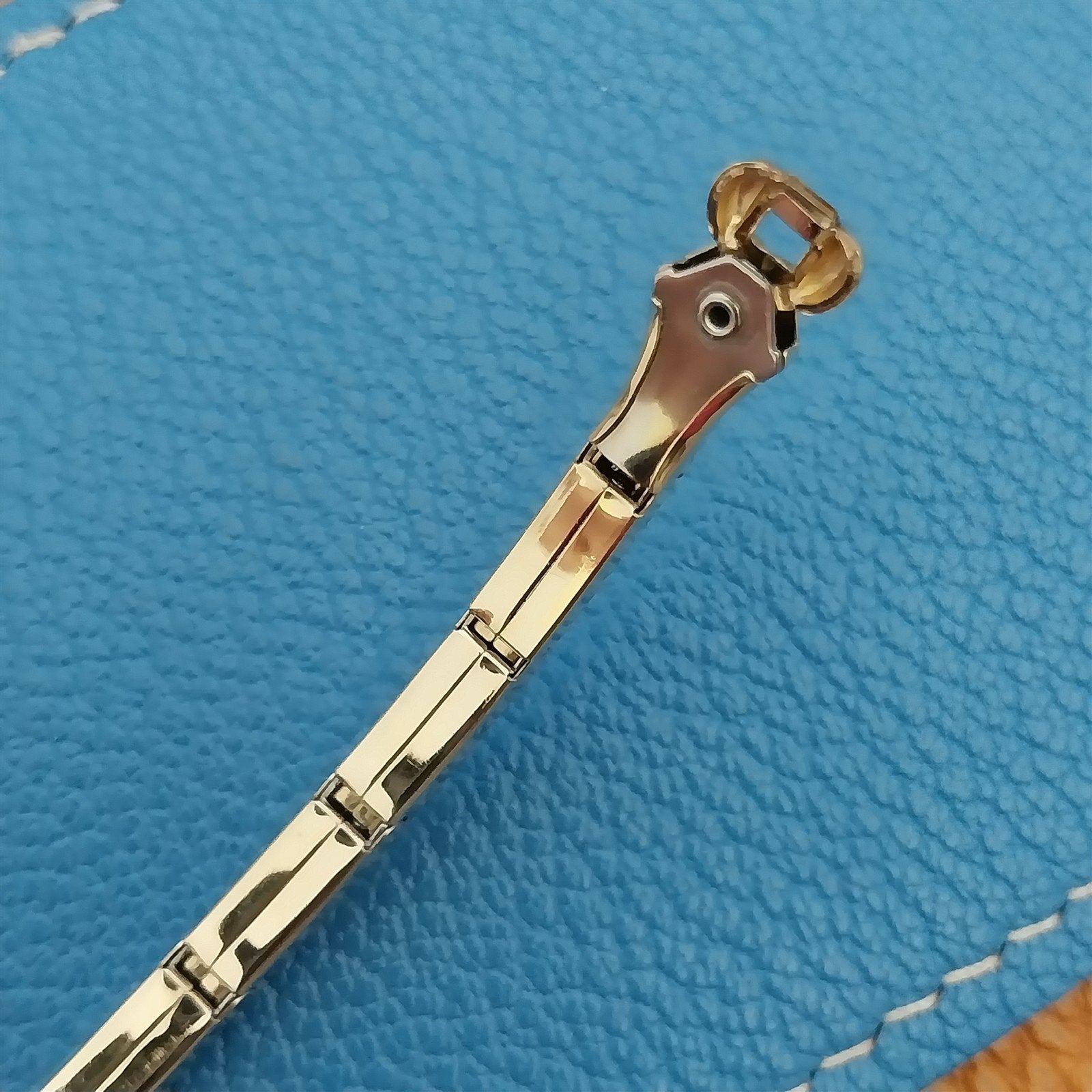 Vintage 1950s Flexlet LaParee Yellow Gold-Filled Ladies Expansion Watch Band