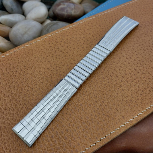 17.2mm Stainless Steel Kreisler USA Classic nos 1960s Vintage Watch Band