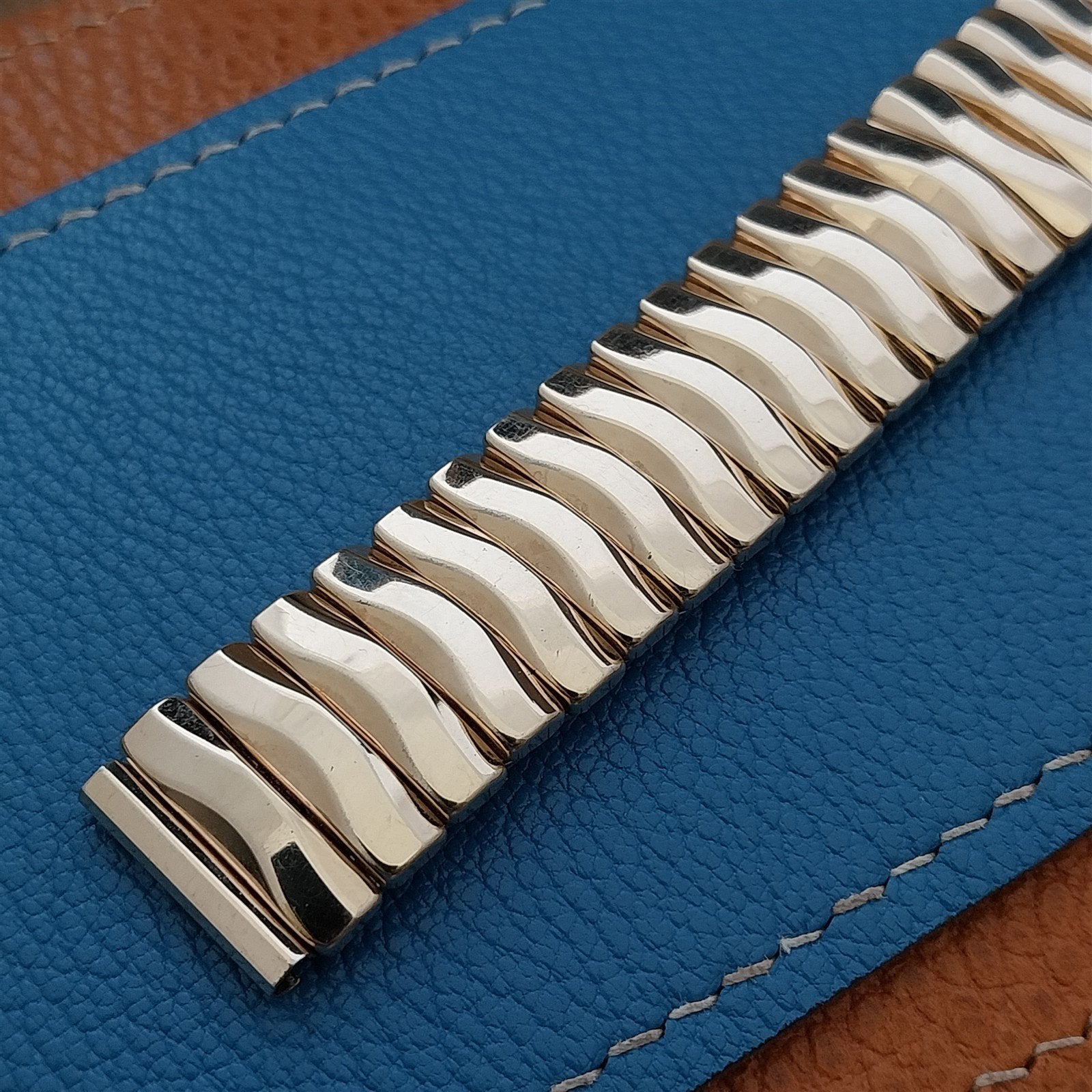 Vintage Gold Filled 5/8" JB Champion Wide Unused Classic 1950s Watch Band