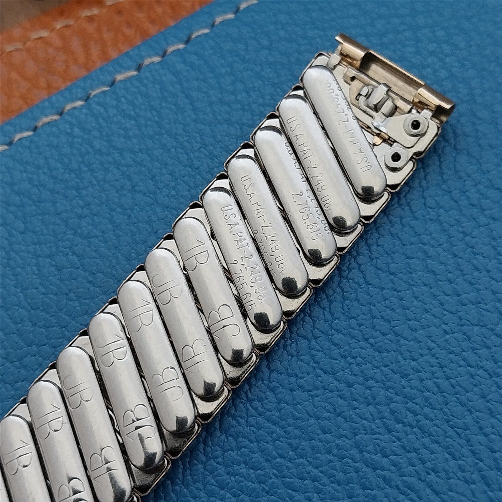 Vintage Gold Filled 5/8" JB Champion Wide Unused Classic 1950s Watch Band