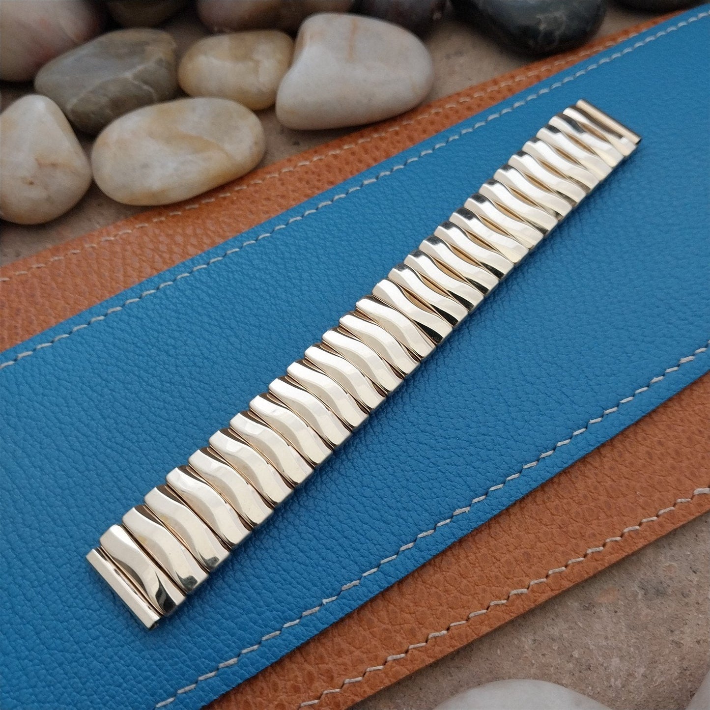 Vintage Gold Filled 5/8" JB Champion Wide Unused Classic 1950s Watch Band