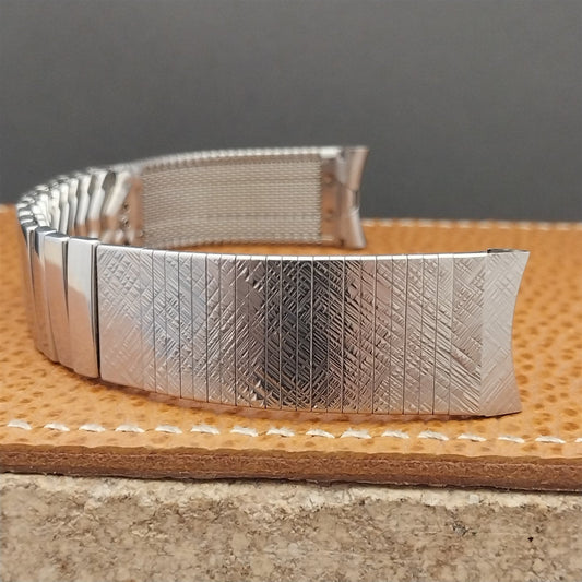 17.3mm Stainless Steel Kreisler Canada Classic Unused 1960s Vintage Watch Band